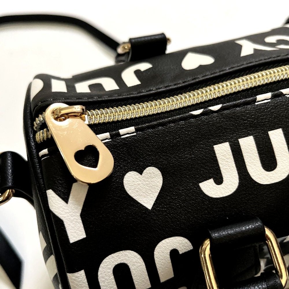 Juicy Couture Licorice Heart Satchel Bag New Sealed - Picture 5 of 9